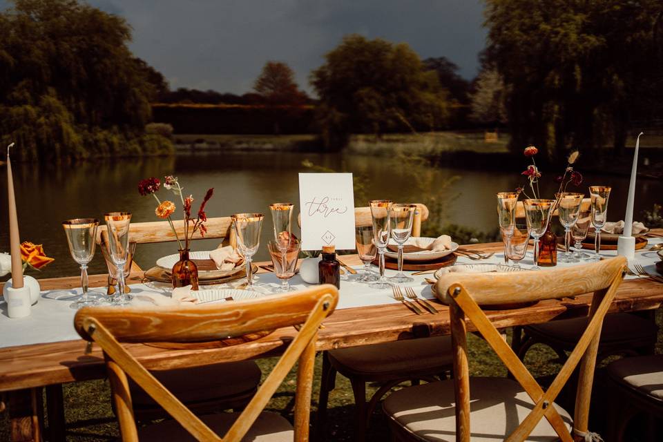 Tablescape at Northlands Farm