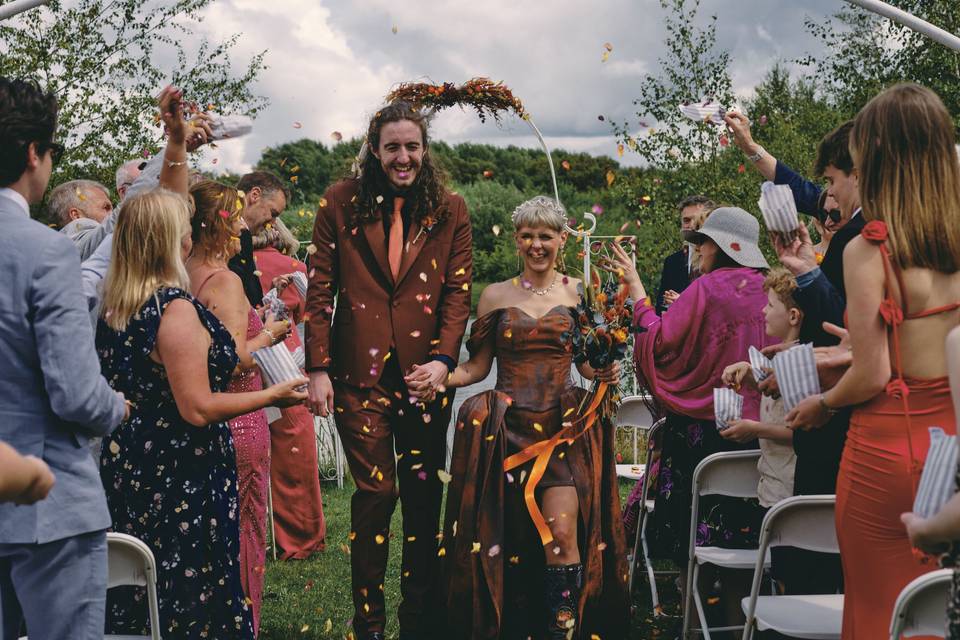 Ellie & Tommy - Delamere Tipi