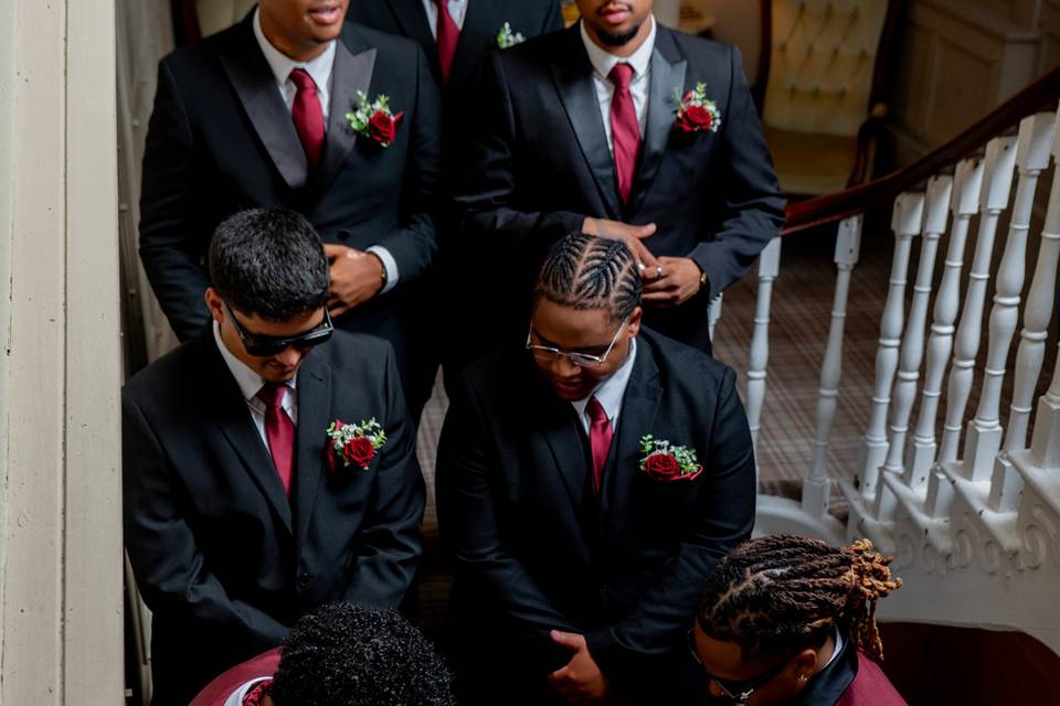 Groom's men