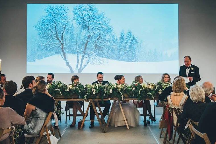 Winter wedding