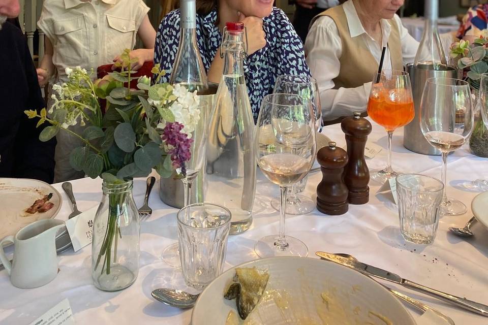 Hunters Corner table