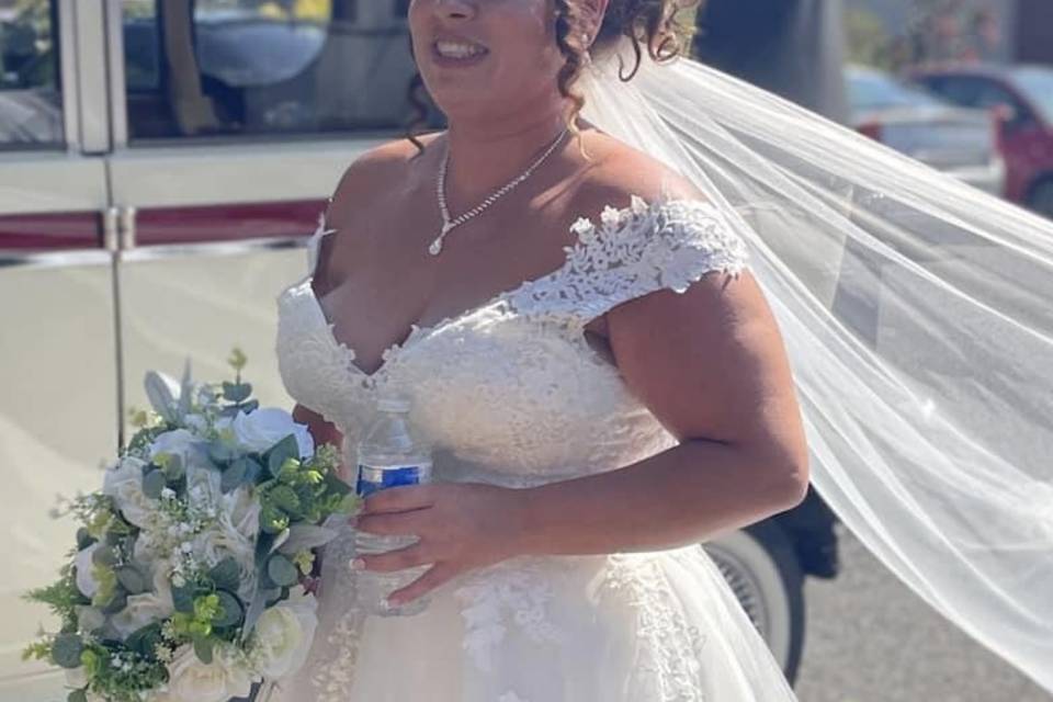 Stunning bride