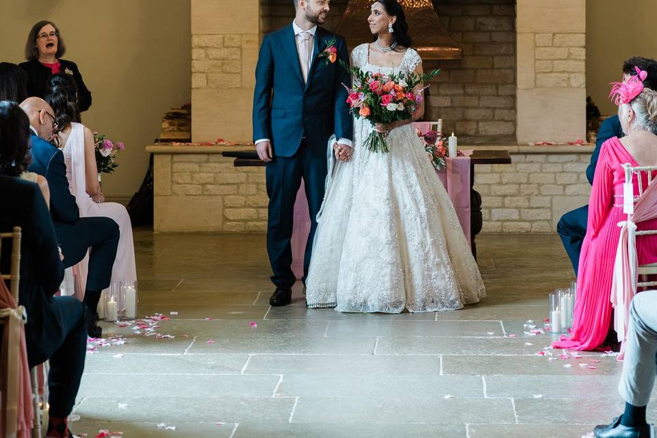 Just married