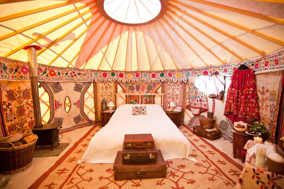 Marquee Hire Hooe's Yurts 10