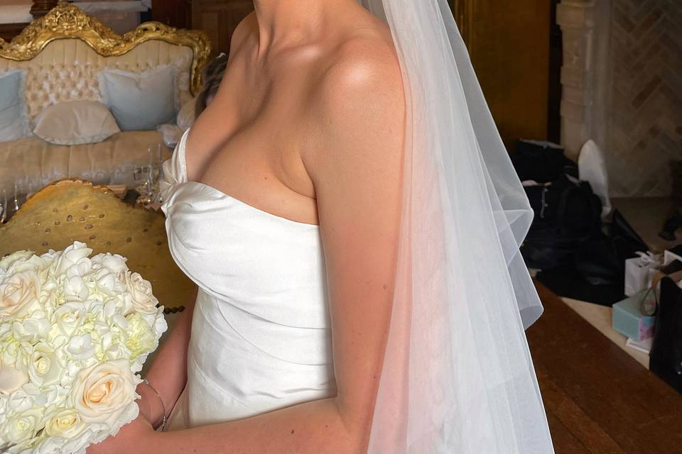 Soft bridal look