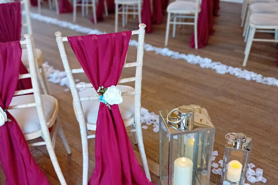 Ceremony decor