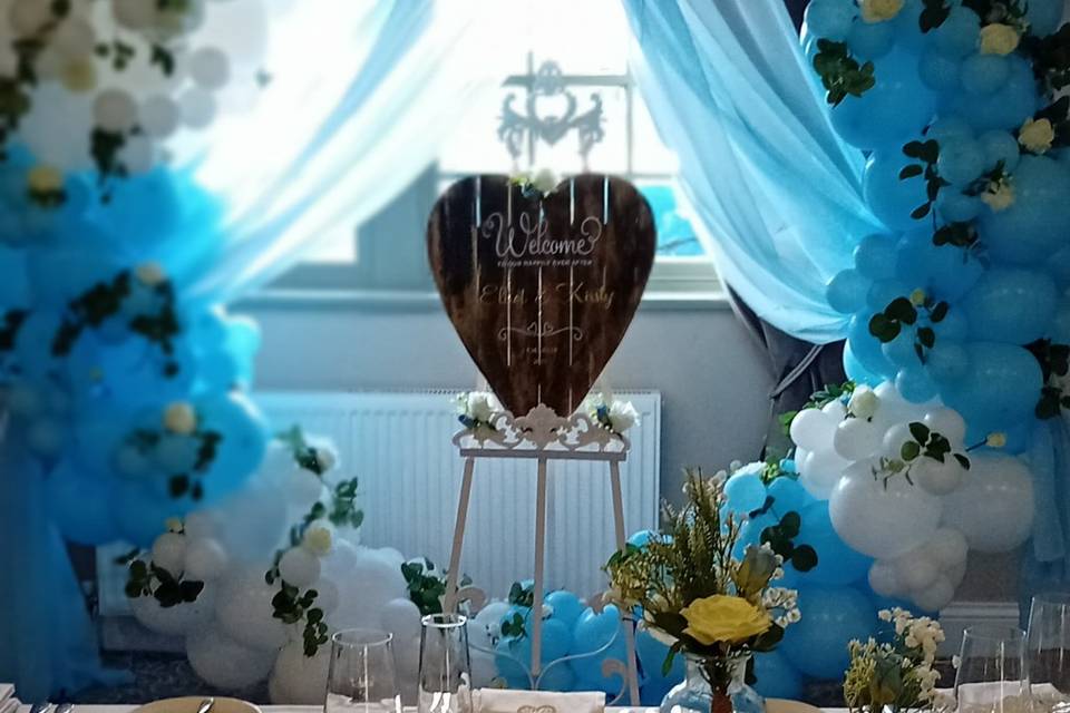 Log slices and balloon display