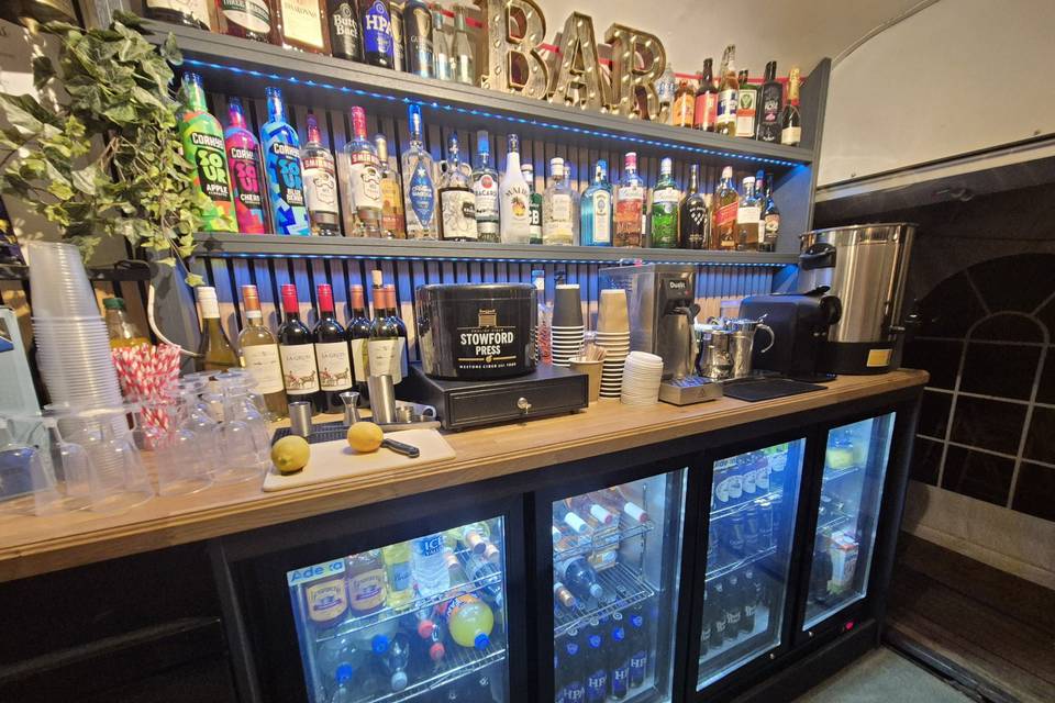 The Horsebox modern interior