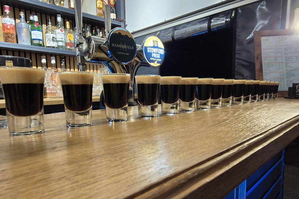 Lots of Baby Guinness