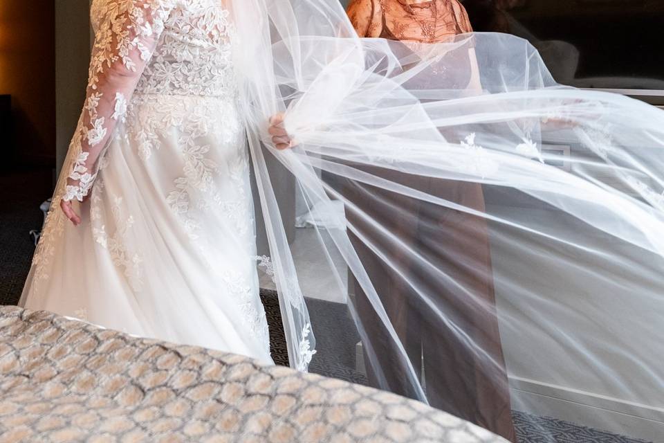 Veil detail