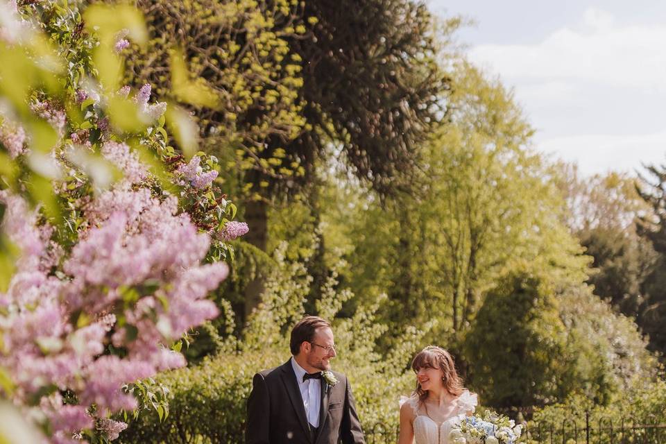 In the grounds