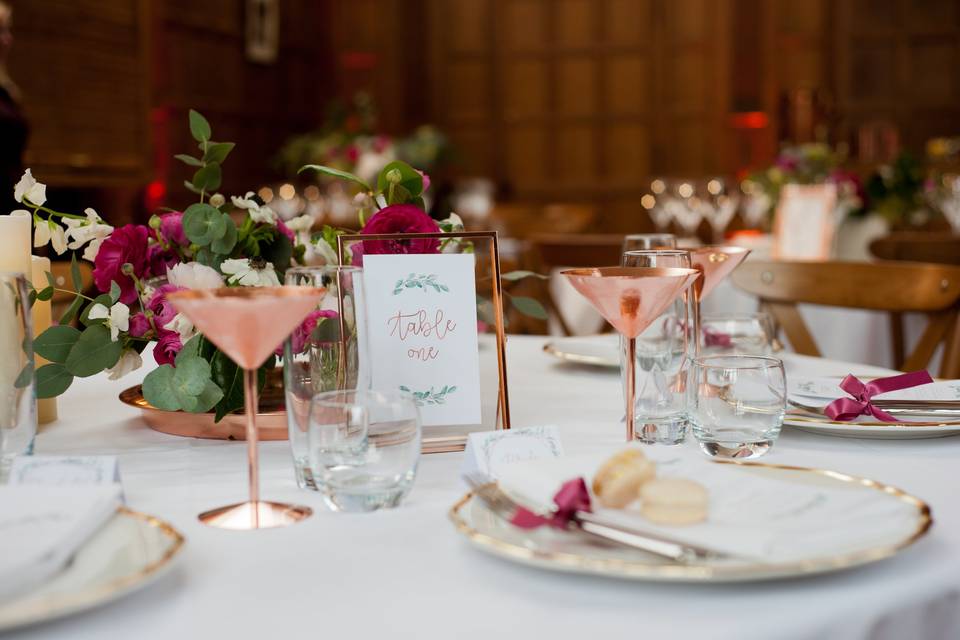 Manor House Wedding Breakfast