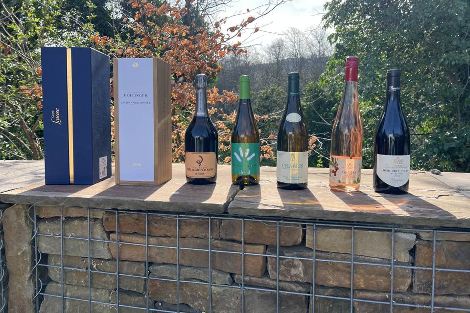 Selection ready to taste!