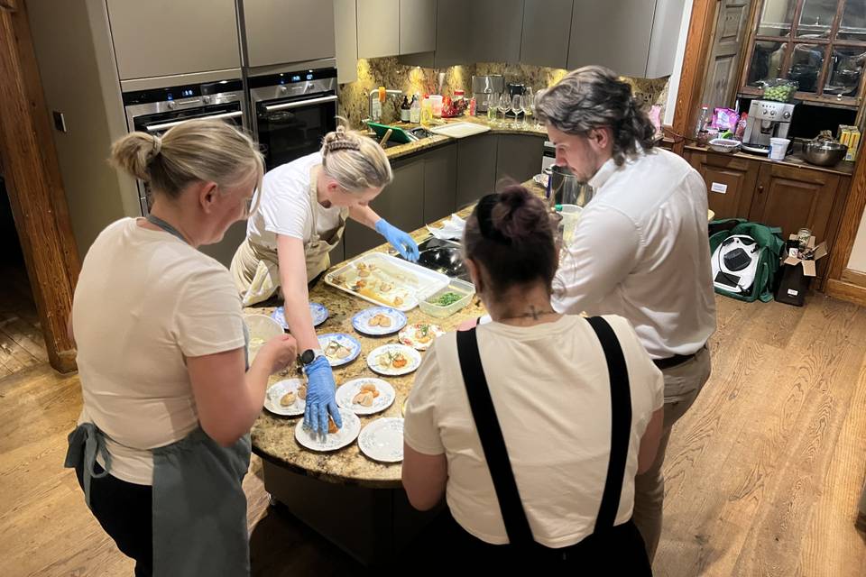 Kitchen team