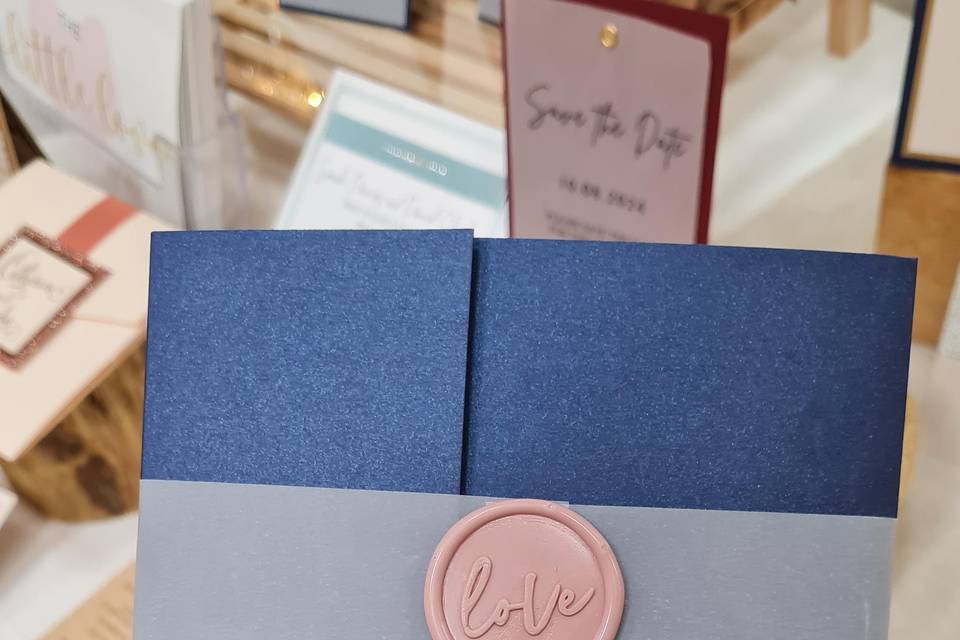 Wax seal and vellum