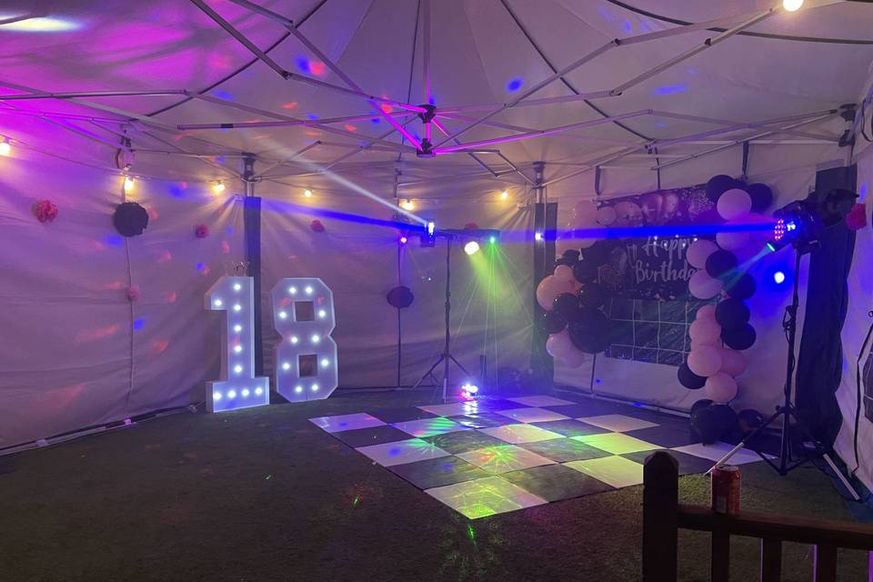 Birthday party at home
