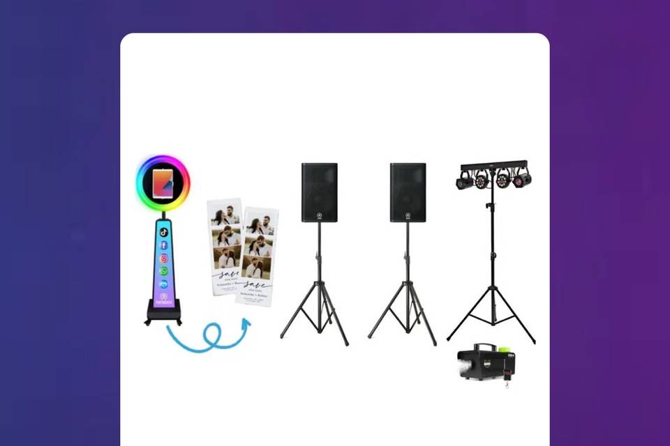 Photo Booth + Sound & Light