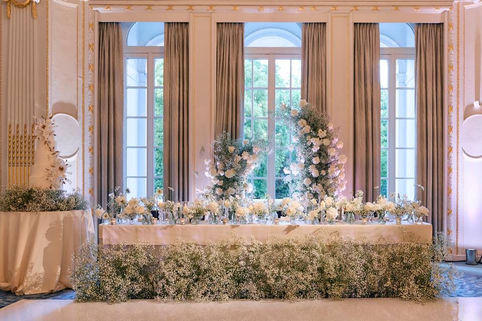 Top table setting