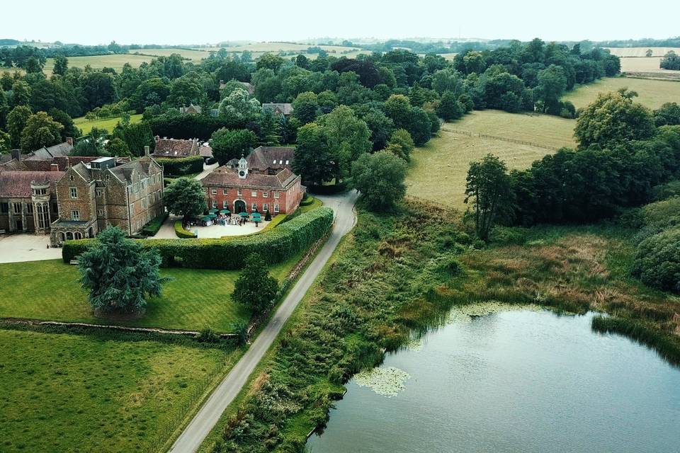 An aerial view of the venue - ALS Videography