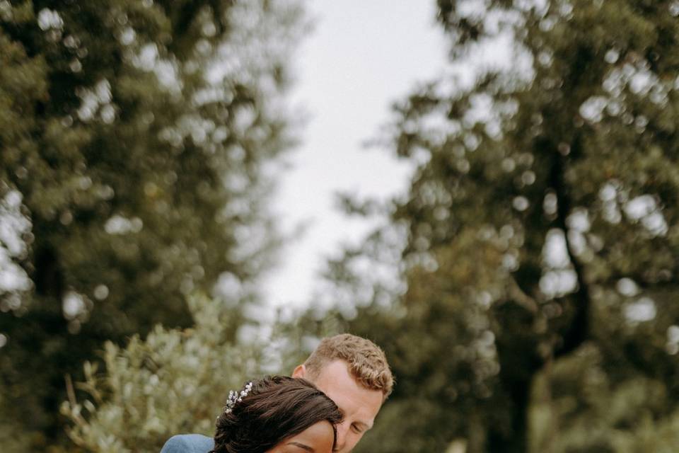 Bride and groom