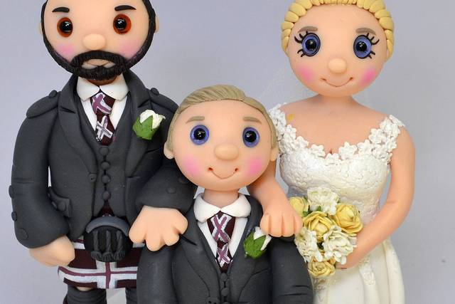 Tinylove Wedding Cake Toppers in West Yorkshire - Wedding Cakes