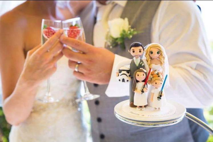 Tinylove Wedding Cake Toppers