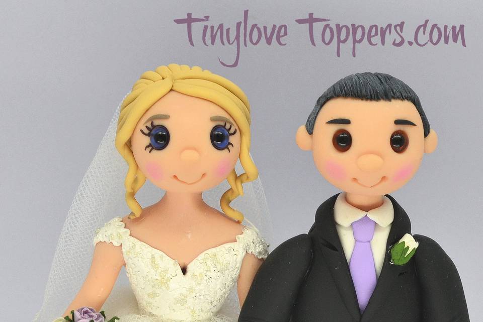 Tinylove Wedding Cake Toppers