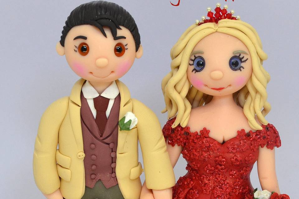 Tinylove Wedding Cake Toppers