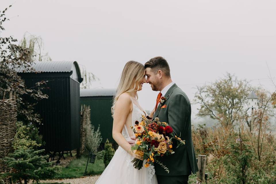 Bride & Groom at Clayfield