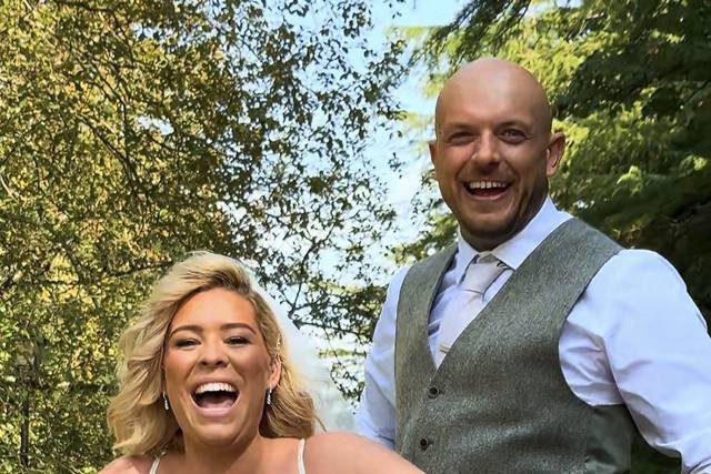 The newlyweds