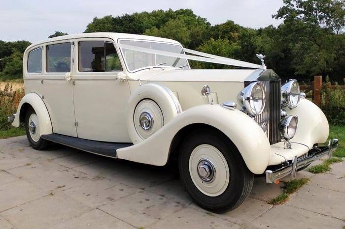 1960 Vanden-Plas Princess and our 1930 Pierce-Arrow Limousine