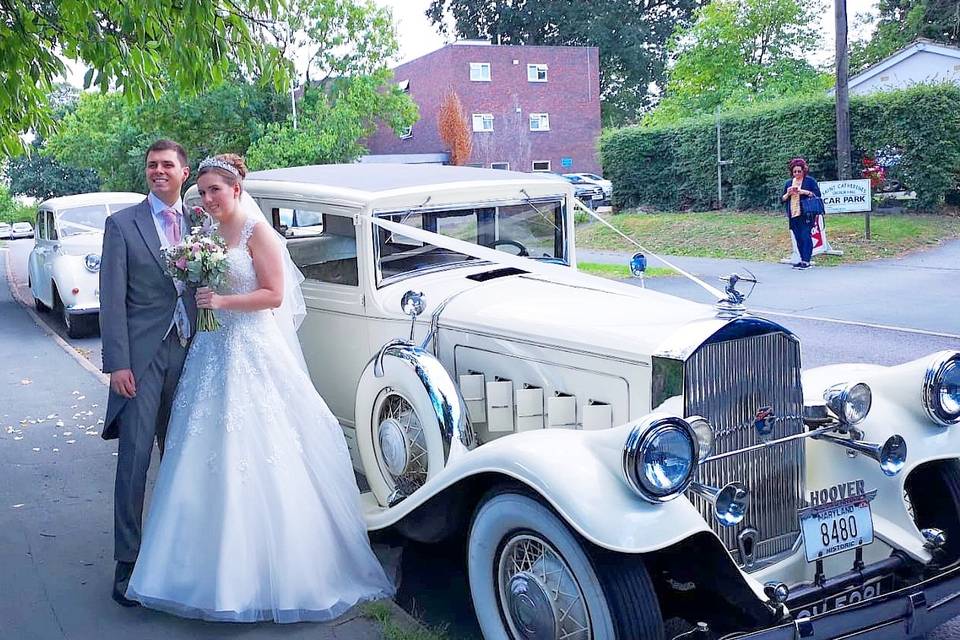 1930 Pierce-Arrow, 1956 Cadillac and 2954 Rolls-Royce