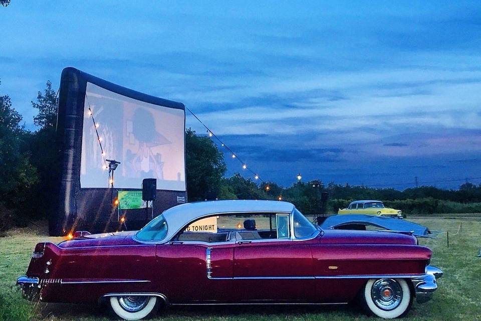 1956 Cadillac Sedan Deville in Burgundy