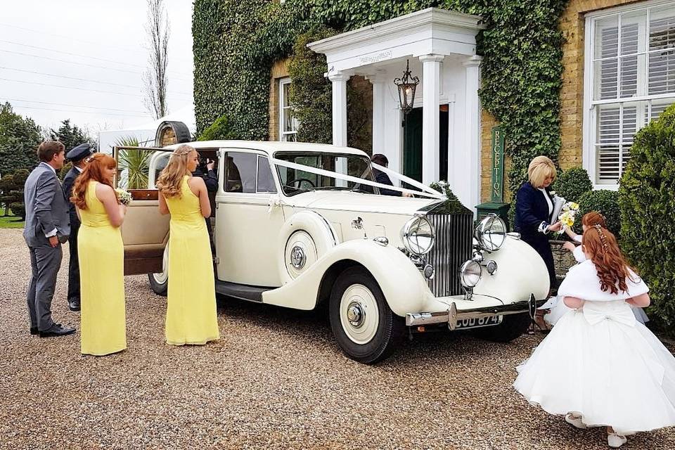 1956 Cadillac & 1939 Rolls-Royce Wraith Limousine