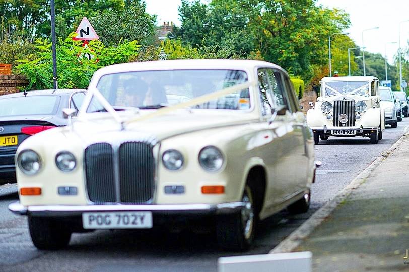 1982 Daimler and 1939 Rolls-Royce Wraith Limousines