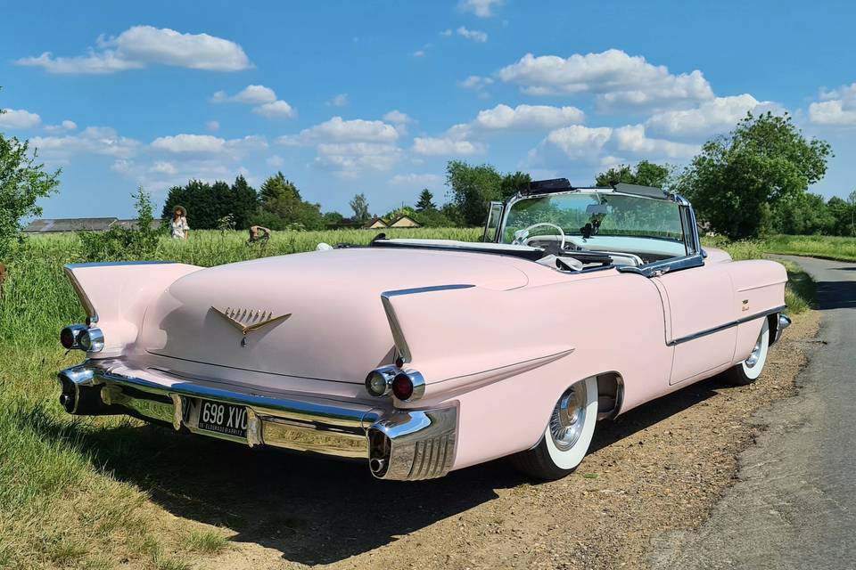 1956 Cadillac Eldorado Biarritz Convertible Pink