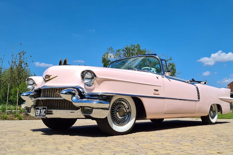 1956 Cadillac Eldorado Biarritz Convertible Pink