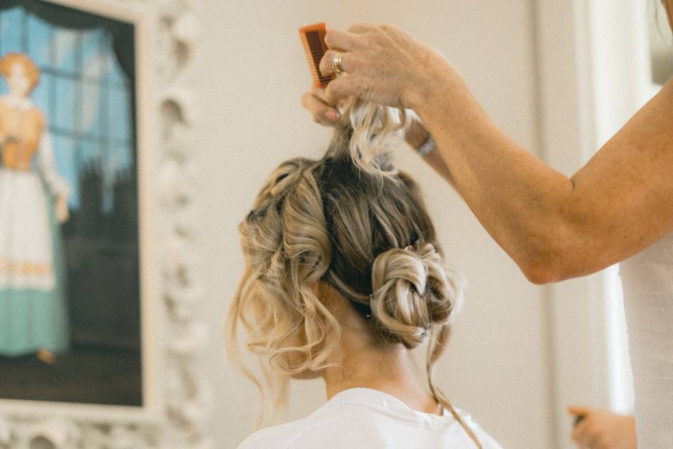 Preparation of the bride