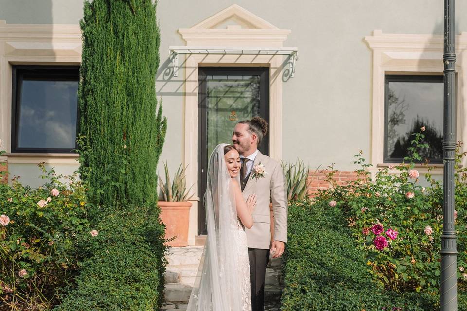 Bride and groom