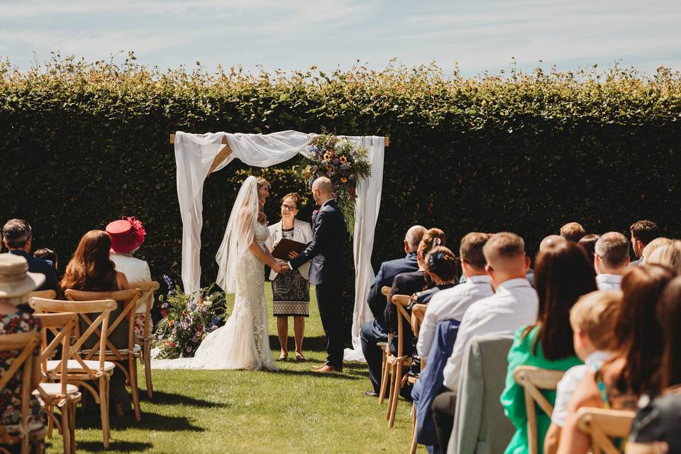 Outside ceremony