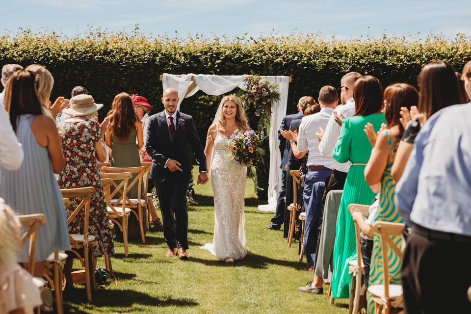 Outside ceremony