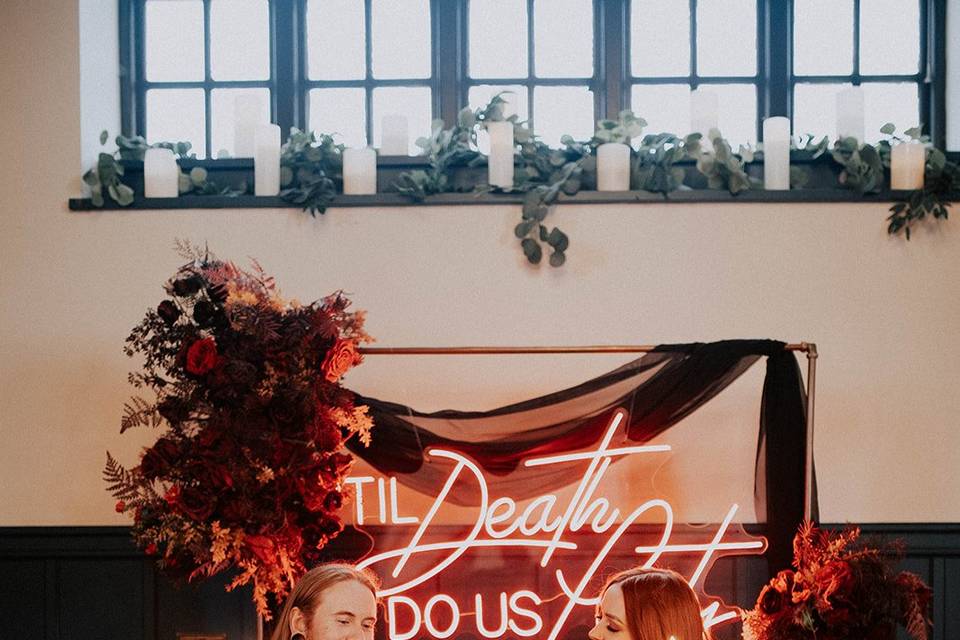 Sweetheart Table Ayr venue