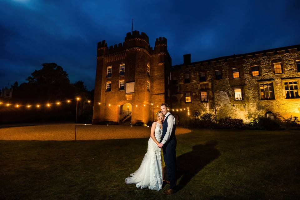 Farnham Castle at Night