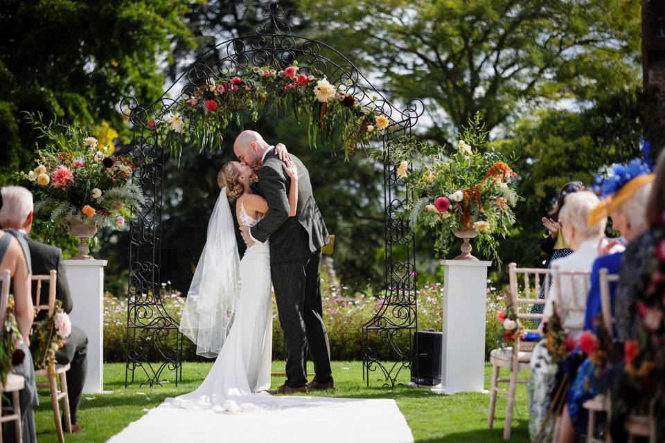 Outdoor Wedding Ceremony