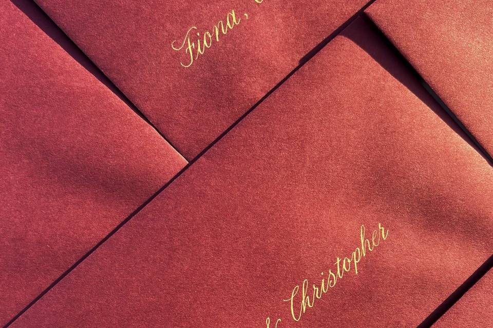 Copperplate calligraphy