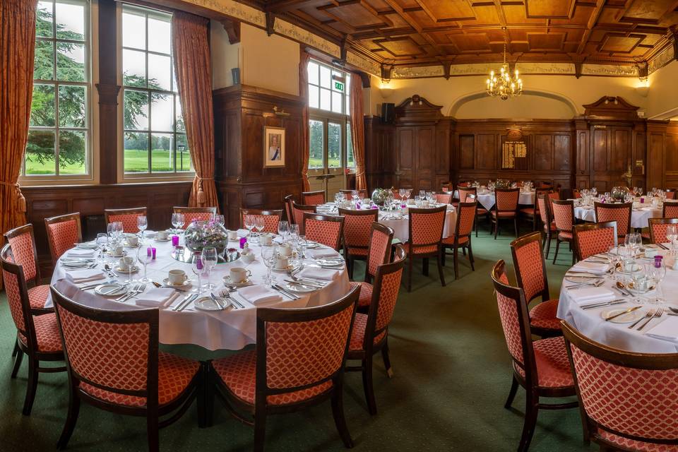 Beautiful panelled dining room