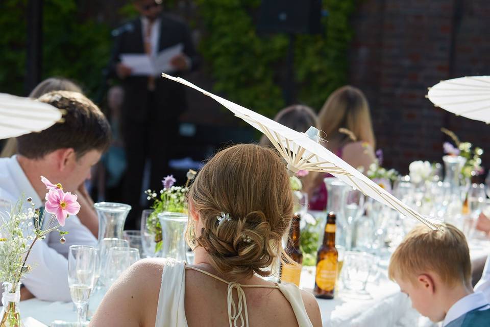 The groom's speech