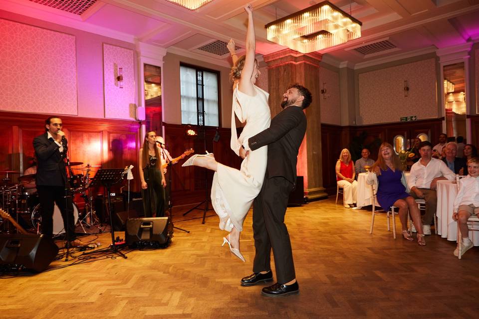 Great moment from first dance