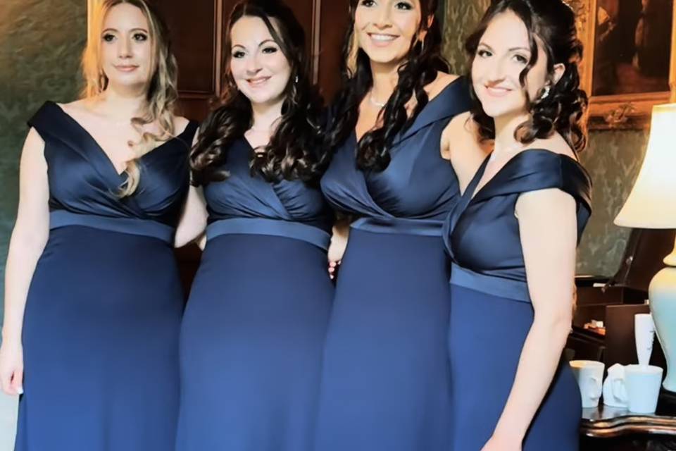 Victoria’s bridesmaids