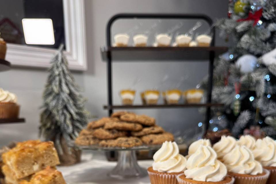 Cupcakes, truffles & blondies